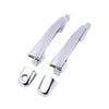 Outer Door Handle Front L+R Chrome Fits Mitsubishi L200 Triton UTE 2005-14 D06