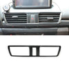 Accessories Air Outlet Vent Trim Cover Anti-corrosion Black Carbon Fiber