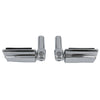 Harley Softail Slim Pair Chrome Passenger Foot Pegs (2012-2017)