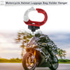 Motorcycles 1x Round Shape Aluminum Alloy Motorcycle Hanging Hook