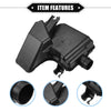 Honda CR-V (2007-2009) Black Car Air Intake Lower Resonator