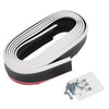 Car 2.5M White Lower Lip Protector Strip Bumper Guard