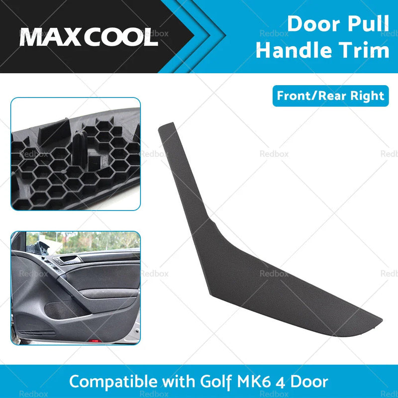 VW Golf MK6 Right Inner Door Trim Pull Handle Cover (2009-2013)