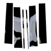 GMC Yukon XL, Chevrolet Suburban Door Window Pillar Post Cover (15-20)