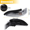 Toyota Avalon LED Left Side Mirror Turn Signal Amber Light (2013–2018)
