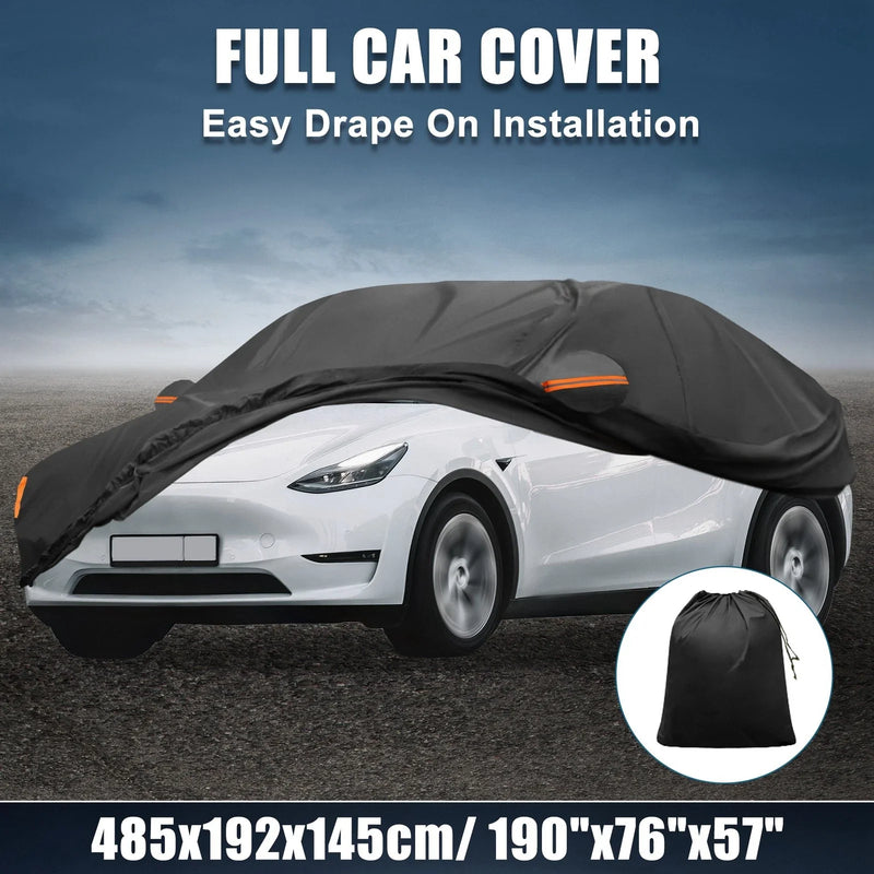 Tesla Model Y Waterproof 210D-PU Oxford Car Cover (2020-2023)