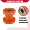 Motorcycle Mini Bike ATV - Orange 8mm Chain Roller Pulley Tensioner