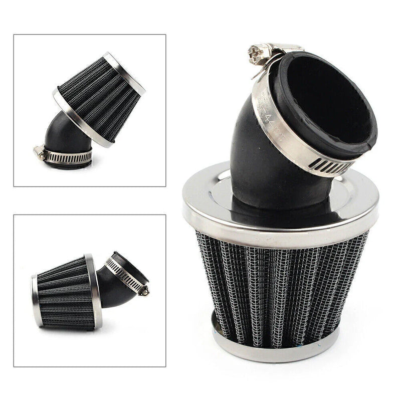GY6 Moped Scooter ATV Dirt Bike Quad Motorcycle Bent Neck Air Filter