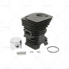 Husqvarna Chainsaw 340-345 42mm Cylinder Head & Piston Ring Kit