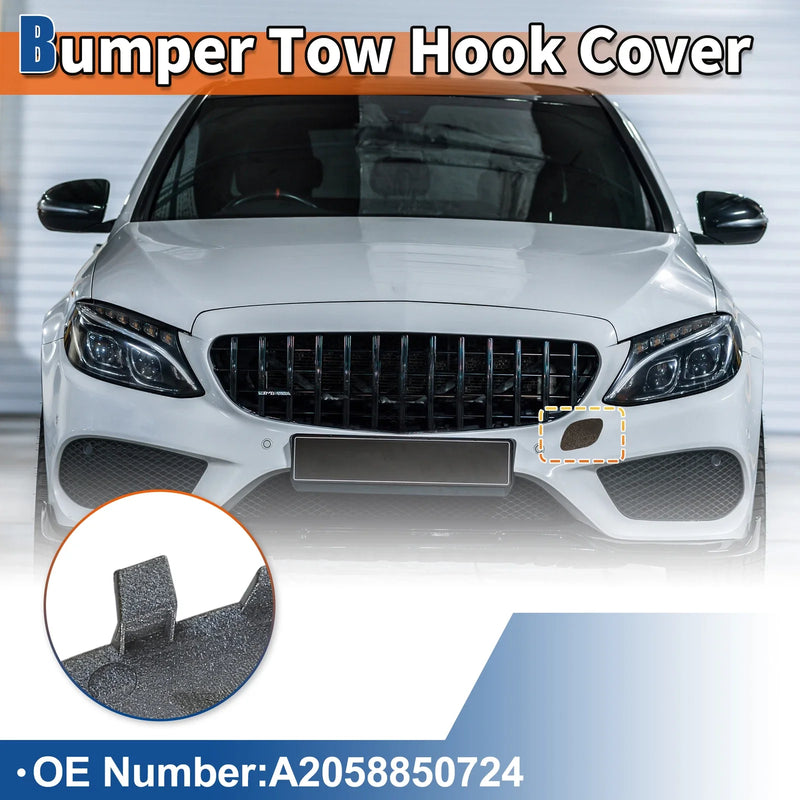 Mercedes-Benz C-Class Bumper Tow Hook Cover (2015-2023)