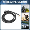 Car / Motorcycle 1pc 78.74in M8x0.8 Tire Inflator Tube 0.305in 32TPI