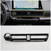 Toyota Prius LHD Carbon Fiber Center Air Vent Outlet Cover Trim (2023-2024)