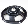 Mini R50 R52 R53 Carbon Flat Bottom 3 Spoke Suede Steering Wheel (02-08)