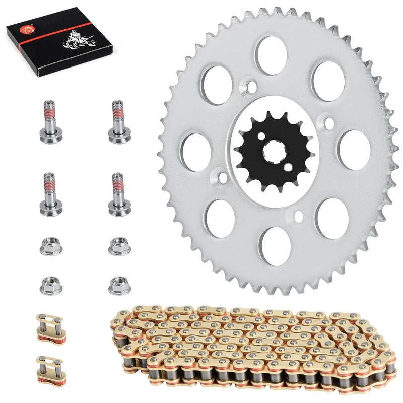 Honda XR100R / CRF100F Drive Sprocket Chain w/ Bolts