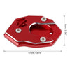 Kawasaki Z900RS CNC Side Stand Extension Pad Red (2017–2019)