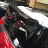 Mini R55 R56 2008-2013 JCW Sty Real Carbon Fiber Rear Spoiler Roof Wing fit