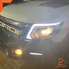 Ford Ranger T6 PX MK1 LED DRL Projector Headlights (2012-2015)