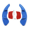 VW Golf 7 MK7 Blue Steering Wheel Paddle Shifters (2015 - Present)