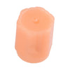 Car Wheel Stems 4 x Orange Fluorescent Tire Valve Caps