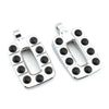 Harley Dyna Fatboy Sportster XL883 XL1200 Non-slip Foot Pegs (2004-2023)