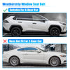 Honda CR-V 4pcs Weatherstrip Window Trim Seal (2012-2016)