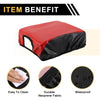 Ford F-150 2015-2020 Carbon Fiber Red Center Console Lid Armrest Cover