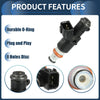 Honda Accord 2003-2007 2.4L 3.0L - 4 x Black Injectors Fuel Injector Set