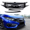 Honda Civic Front Bumper Mesh Grille (2016-2018)