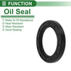 Make Model Oil Seal 52x75x10mm Rotary Shaft Seal NBR Rubber High Pressure