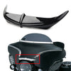Harley Touring FLHX Black Batwing Fairing Brow Accent (1996-2013)