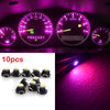 Universal 10x Pure Pink T5/T4.7 Neo Wedge LED Dash Light Bulbs (2010-2023)