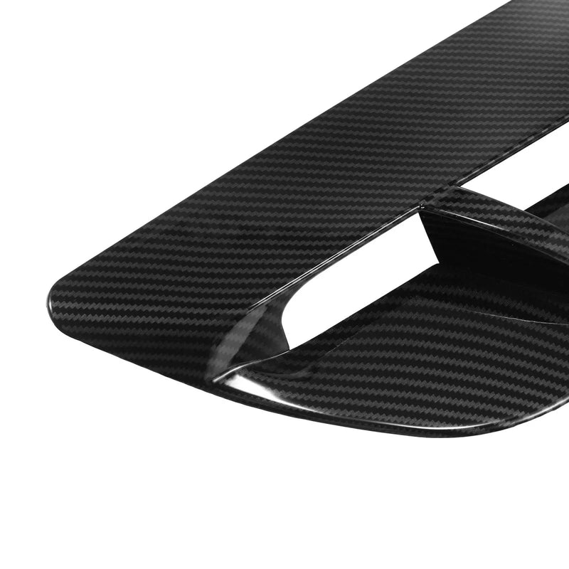 Dodge Challenger Hood Air Vent Cover Carbon Fiber Pattern (2015-2020)