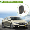 Honda Civic 2022-2024 Black Brown Faux Leather Gear Shift Knob Cover