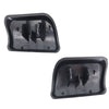Volvo XC90 Headlight Washer Cap Cover Black ABS Plastic 1 Pair (2002–2006)