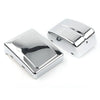 Harley Dyna Fat Bob Super Glide Chrome Battery Side Covers (2006-2017)
