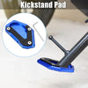 Suzuki 1 Set Aluminum Alloy Black Blue Motorcycle Kickstand Pad