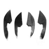 Audi RS6 RS7 Carbon Fiber Front Bumper Splitter Trim (2013-2016)