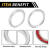 Jeep Wrangler JL JLU (2018-2020) - 4 Pcs AC Vent Dashboard Decor Rings