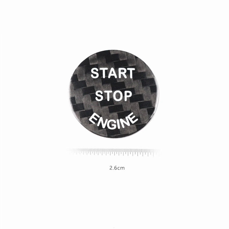 BMW F10 F01 F48 X3 F25 Engine Start Stop Button Cap Trim (2010-2017)