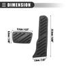 Chevrolet Camaro (2016-2023) Black Brake & Accelerator Pedal Covers