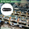 Make Model Oil Seal / 32x52x10mm / Rotary Shaft Seal NBR Rubber Black