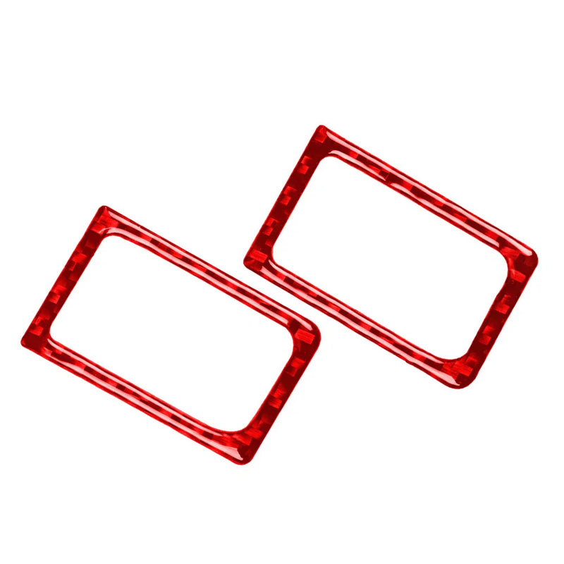 Nissan GTR R35 Red Interior Door Lock Pins Frame Cover Trim (2008-2020)