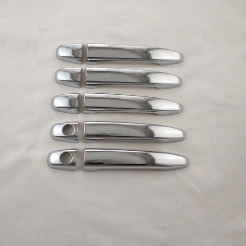 Toyota Prado FJ120 ABS Chrome Door Handle Lid Side Cover Trim (2003-2009)
