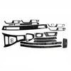 Wrap Trim /1 Set/ Car Interior Decal Stickers Gloss Black
