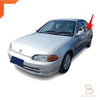 Honda Civic Chrome Outer Door Weatherstrip Seal (1992-1995)