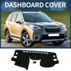 Subaru Forester XVGT Impreza GT Black Dashboard Cover Mat