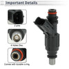 Toyota Corolla 1.4 VVT-i (2001-2008) 1 Pc Deep Gray Fuel Injector