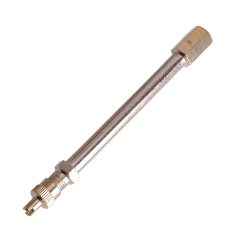 Car Truck SUV - Metal Shaft 6 x Tire Wheel Valve Extension Caps