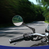 Motorcycle 1cm 2 x Rear View Side Mirrors Round Universal