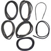 Windshield Door Rubber +Trunk Set 7 Fits Nissan Sentra B14 4D Sedan 1994-98 D05